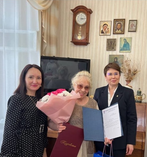 Поздравление юбиляра   